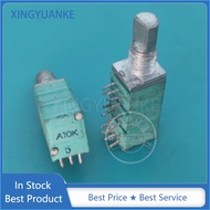 1Pcs/lot RK097G 6-Link 18Pin A10K Volume Adjustable Precision Potentiometer A103 Multi Link 6 Channe