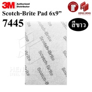 3M scotch brite 7445 Bright White Sheet Light Duty Cleansing Pad
