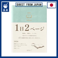Midori hibino A6 Daily Planner 2026 (Dec 2025 start):Japan
