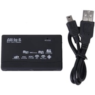 All in one USB2.0 Multi Function Card Reader for Multi-Cards SD XD MMC MS CF SDHC TF
