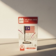 Bendera Negeri Eco Shop Malaysia State Flag Merdeka Square (Limited Edition)
