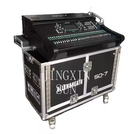 SQ7 Flight case Flight Hydraulic Flip DJ Road Case for Midas SQ7 Mixer