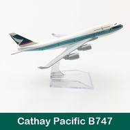Cathay Pacific B747 Plane 16cm Alloy Metal Plane Model