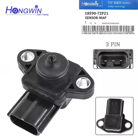 18590-72F21 Pressure MAP Sensor 18590 72F21 For Suzuki Alto Liana Baleno SX4 Jimny Ignis Grand Vitar