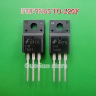 5pcs FHF7N65 TO-220F 7N65 TO220F 7A/650V N-Channel MOSFET Transistor New