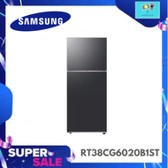 SAMSUNG ตู้เย็น 2 ประตู (13.9 คิว สีดำ) รุ่น RT38CG6020B1ST