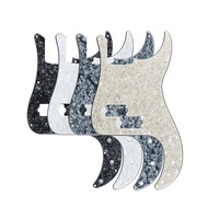 [DELK] 3Ply 13Holes 4 Strings Bass Pickguard Scratch Plate No Truss Rod Hole For P Bass