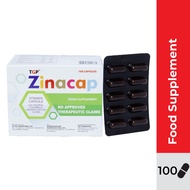 Zinacap TGP 1 BOX Multi-Vitamins + Taurine + CGF + Zinc Capsule (100 capsules)