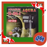 Aquarium hanging filter AQURA ASP 501 A 5 IN 1 LOW WATT