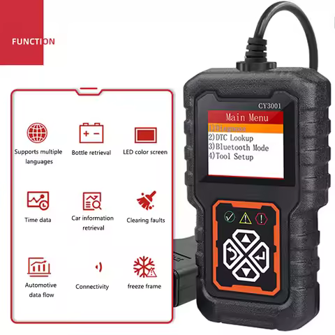 1 PC Automotive Fault Detection Device CY3001 OBD2 Reading Card Engine Detection Tool Elm327