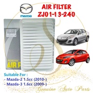 (100% ORIGINAL) MAZDA Engine Air Filter Mazda 2 3 1.5cc 1.6cc Non Sky-Active ZJ01-13-Z40 ZJ01 12 Z40