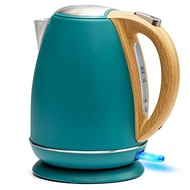 sulives electric kettle stainless steel 1.7l tea kettle