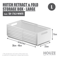 [HOUZE] HUTCH Retract &amp; Fold Storage Box - Small | Medium | Large - Storage | Space Saver | Organizer