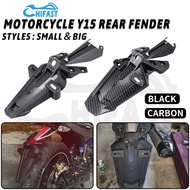 HIFAST Yamaha Y15 V1 V2 Rear Fender Motorcycle Accessories Y15 Mudguard Exciter Y15ZR Fender Ekor Belakang Nyamuk Carbon Black