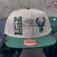 NBA BaseBall Cap draft 9fifty white green