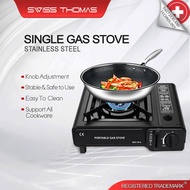 SwissThomas Portable Steamboat Gas Stove 1 Burner Outdoor Camping Stove Picnic Gas Burner