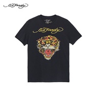 Ed Hardy cổ điển Mỹ Vintage đường phố thời trang người đàn ông in ngắn tay vòng cổ áo thun 1