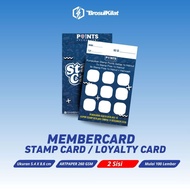 Member Card Loyalty Card/ Stamp Card/