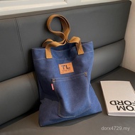 Female Commuter Bag Tote Bag One Shoulder 2025 New Style Large Capacity Tote Bag Student All-Match F