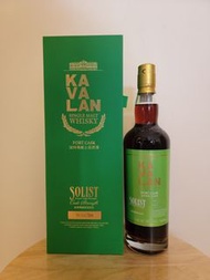 Kavalan Solist Port Single Cask Strength Single Malt Whisky 噶瑪蘭經典獨奏 波特桶 威士忌原酒 單一麥芽威士忌（700ml）