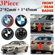 3 Pieces of 82mm * 2+45mm Suitable for BMW E60 E39 E34 E46 E32 Car Front Cover Logo 82mm Car Trunk B
