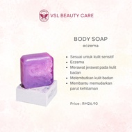 VSL Body Soap Sabun Badan Gatal-Gatal Parut Hitam Jerawat Badan Ekzema
