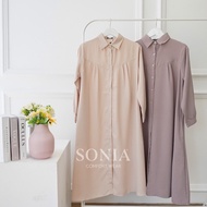 KATUN Odele dress B2014/B2312 by SONIA - Premium Cotton Long Tunic | Korean Women's Long Sleeve Cott