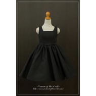 BJD Azone Pure Black Sleeveless Dress