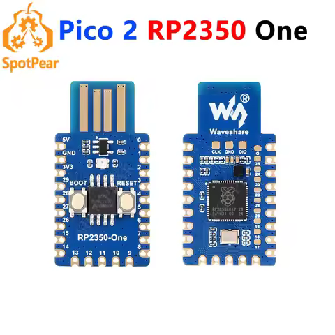 Raspberry Pi Pico 2 RP2350-One Mini Board Type-A RP2350A