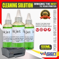 100ml Cleaning Solution for Epson, Canon, HP, Brother Printer with Syringe