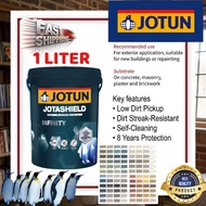 JOTUN 1 LITER JOTASHIELD INFINITY EXTERIOR PAINT/ CAT DINDING RUMAH LUAR