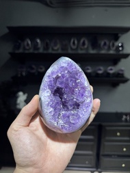 天然烏拉圭紫水晶恐龍蛋