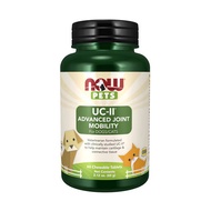 Pet Shop🐱 NOW Pet UC-II Undenatured Type II Collagen High-End Joint Vitality Chewable Tablets (For D