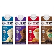(Ready Stock) Quest Nutrition, Ready-to-Drink Protein Shake (325ml Bottle) 30g Protein Per Bottle