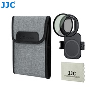 JJC Dual Magnetic Mobile Phone Filter Adapter System Kit With 67mm CPL Filter For iPhone 14 15 16 Pr