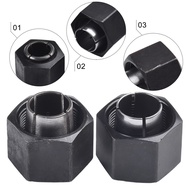 【WOES】2PCS 12mm 12.7mm Router Collet for DW6212 DW616 DW618 DW621K  DW616M router
