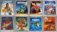 【缺貨】台版DVD-冰原歷險記+怪獸電力公司+海底總動員+花木蘭+阿拉丁+美女與野獸+泰山+獅子王