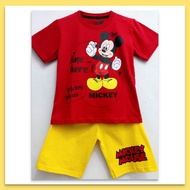 MERAH Wholesale Children's Suit Character SZ 1-6.7-10 MICKEY Red JS