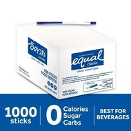 Equal Classic Zero Calorie Sweetener 1000pcs