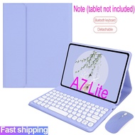 ✿Galaxy Tab A7 Lite Case With Keyboard For Samsung Galaxy Tab A7 Lite 8.7 SM-T220 SM-T225 Wireless Bluetooth Keyboard mo