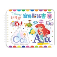 Disney Baby寶貝貼貼書-字母ABC