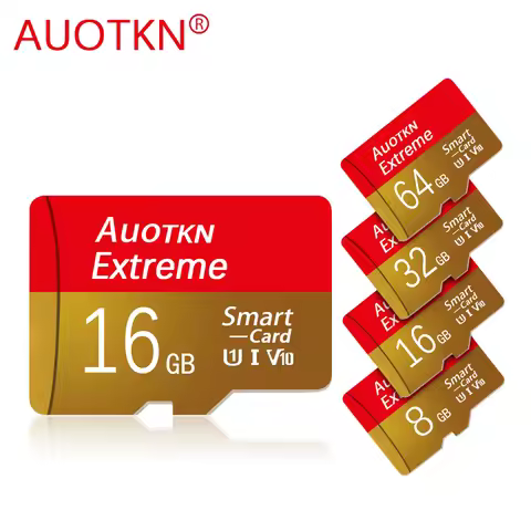 AuoTKN Micro Card 256GB 128GB 512GB 100% Original Mini SD Card 8GB 16GB 32GB Flash SD TF Cards For X