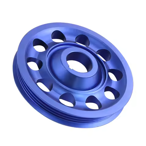 Racing Crank Pulley for Honda Civic Si DOHC B16 99-00 Del Sol DOHC 93-97 CRV B20Z B20B 97-01 Acura I