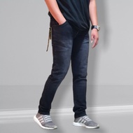 KEPSTORE Long Pants Denim DMITRY BLACK WASH Classic Bajatek Denim Material Good Quality