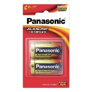 Panasonic  國際牌 Panasonic 大電流鹼性電池2號2入(卡裝)
