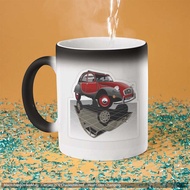 Mug Magic Citroen 2CV Charleston red