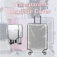 Transparent PVC Luggage Cover Protective Cover Case Travel Luggage Cover/Suit