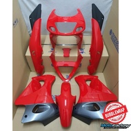KAWASAKI NINJA150RR / ZXR150 / RR COVER SET - RED [NO FUEL TANK] #READY STOCK