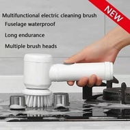 Expr - Electric Magic Brush 5 in 1 Cleaning Kit - Electric Cleaning Brush