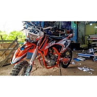 ✦ ❃ ♞RUSI KRY 150/200 Full Body Decals Sticker (Free Logo Stickers)
